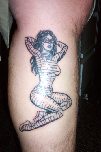 And yet another one of my silly characters becomes a tattoo. Doll from Doll 