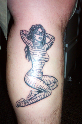 And yet another one of my silly characters becomes a tattoo. Doll from Doll